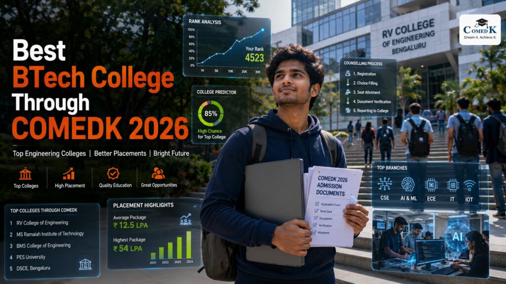 Best BTech College Through COMEDK 2026 | Top Engineering Colleges in Karnataka