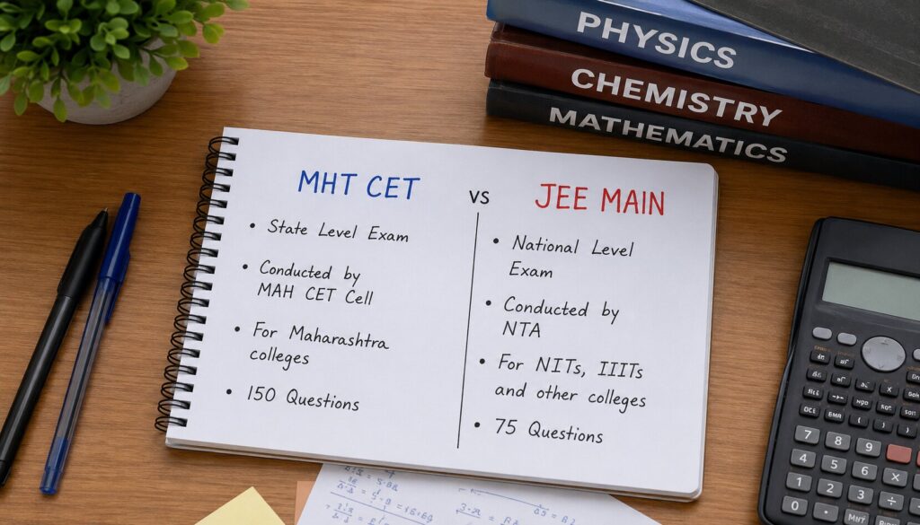 MHT CET vs JEE Main 2026: Which Exam is Better for Maharashtra Engineering Admission?