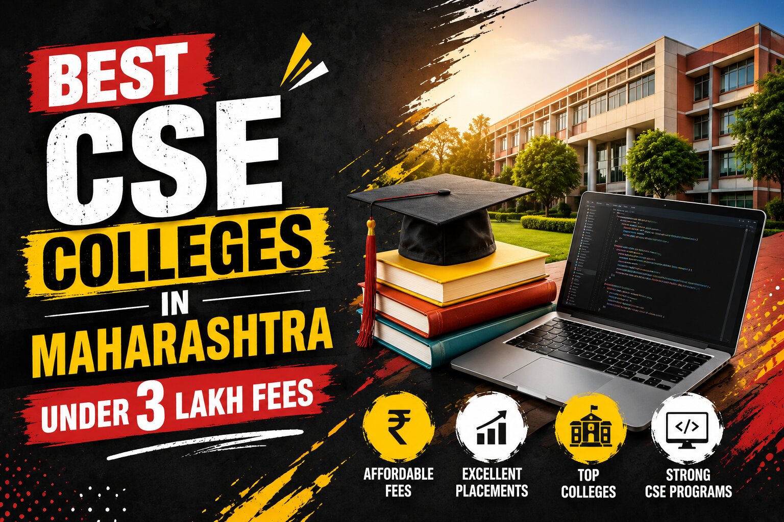 Best CSE Colleges in Maharashtra Under 3 Lakh Fees (2026)