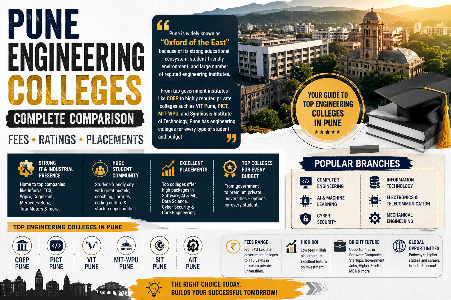 Pune Engineering Colleges — Complete Comparison