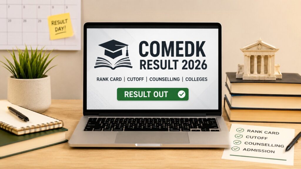 COMEDK Result 2026 Out: Rank Card, Cutoff, Counselling Guide