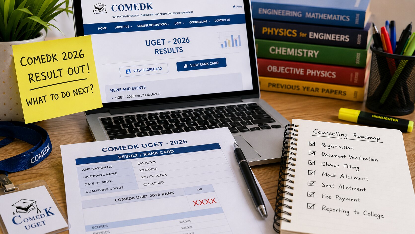 COMEDK 2026 Result Out 