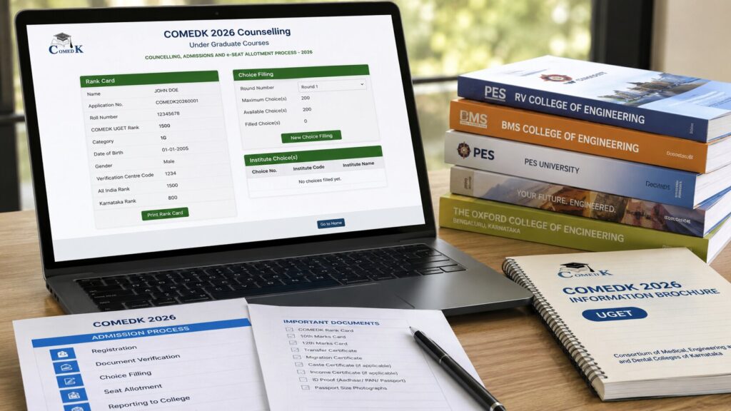 COMEDK 2026 Counselling Guide