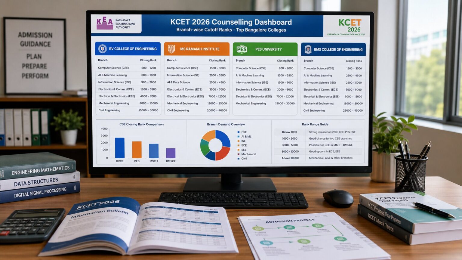 KCET 2026 Cutoff: Branch-Wise Closing Ranks