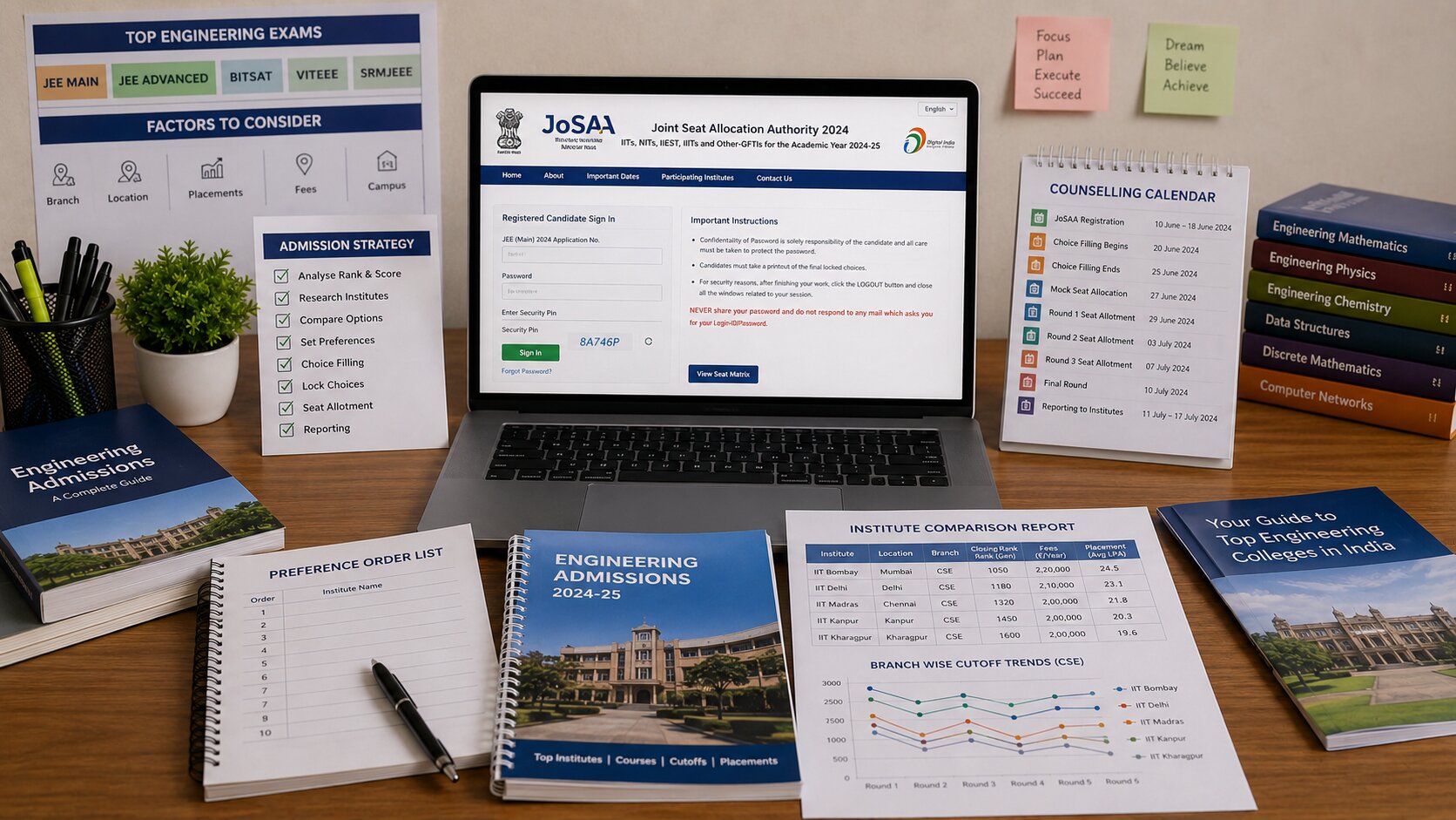JoSAA choice filling strategy