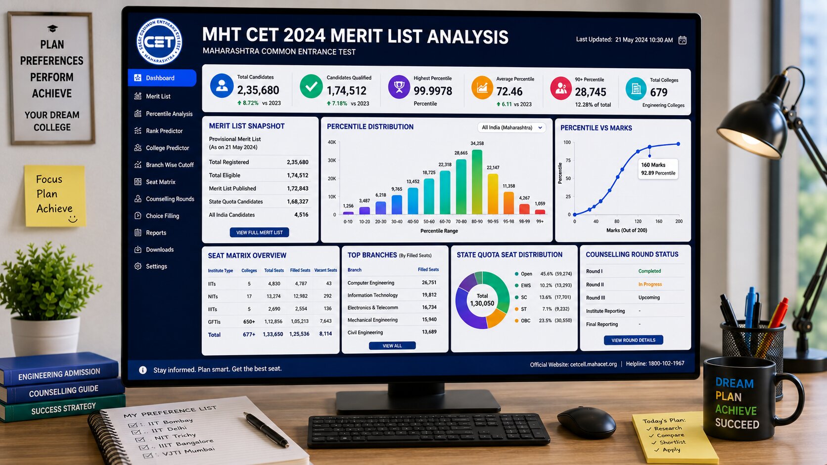 MHT CET CAP Round 
