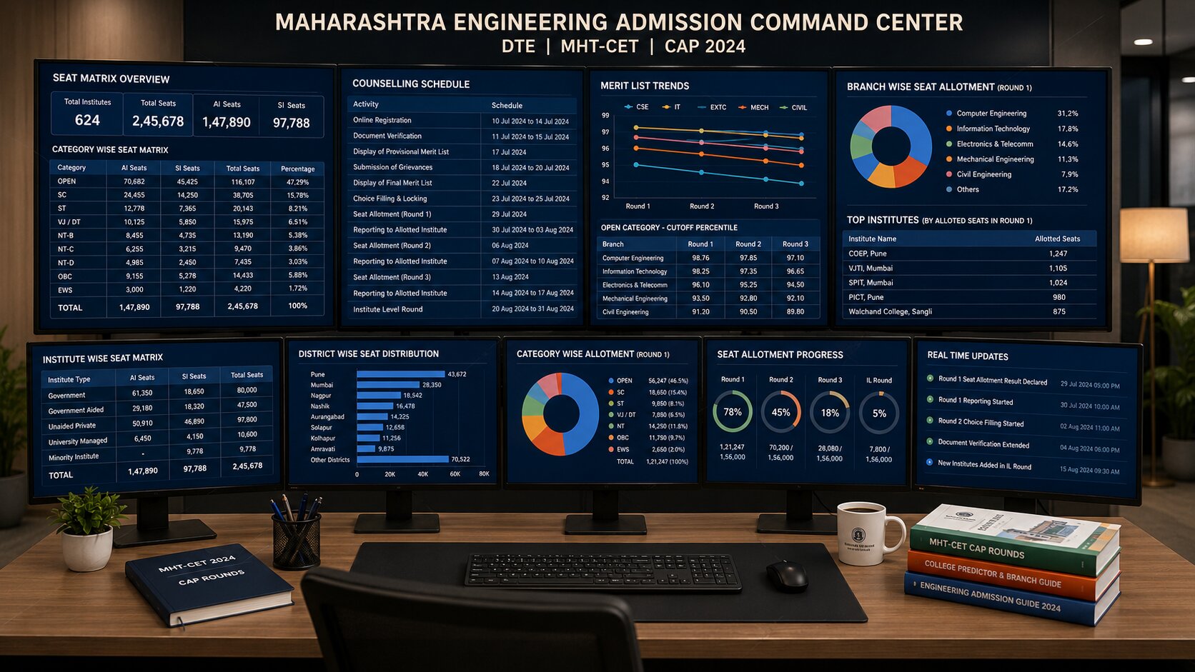 MHT CET CAP Round 