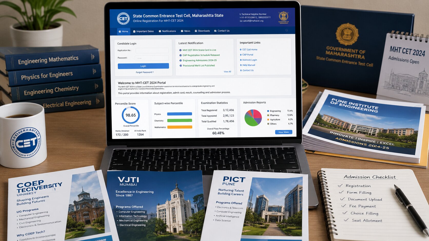 MHT CET Result out