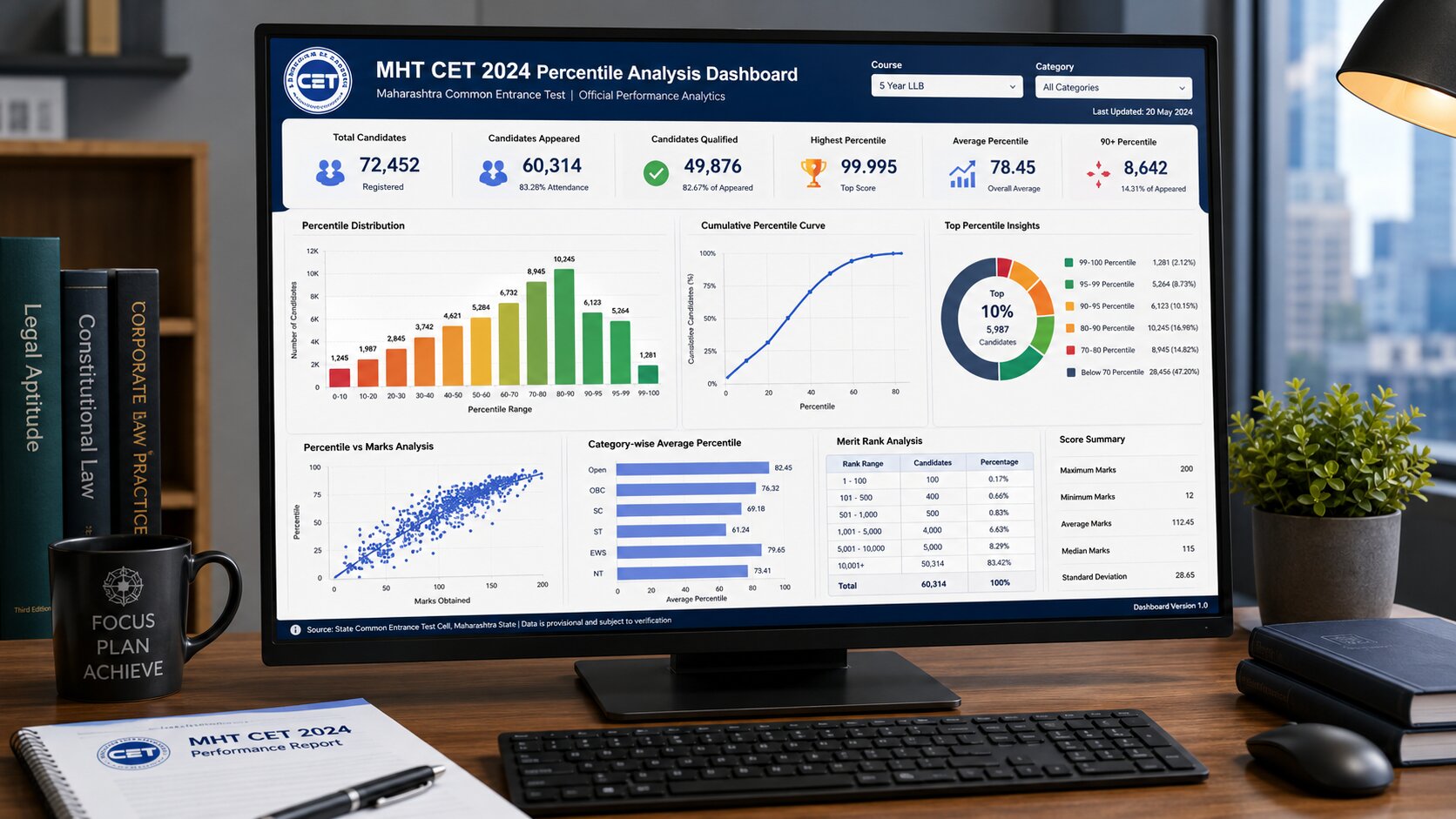 MHT CET Result out