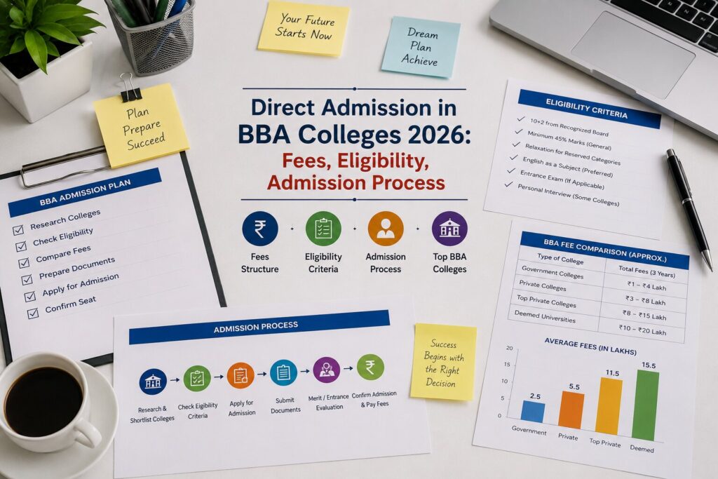 Direct Admission in BBA Colleges