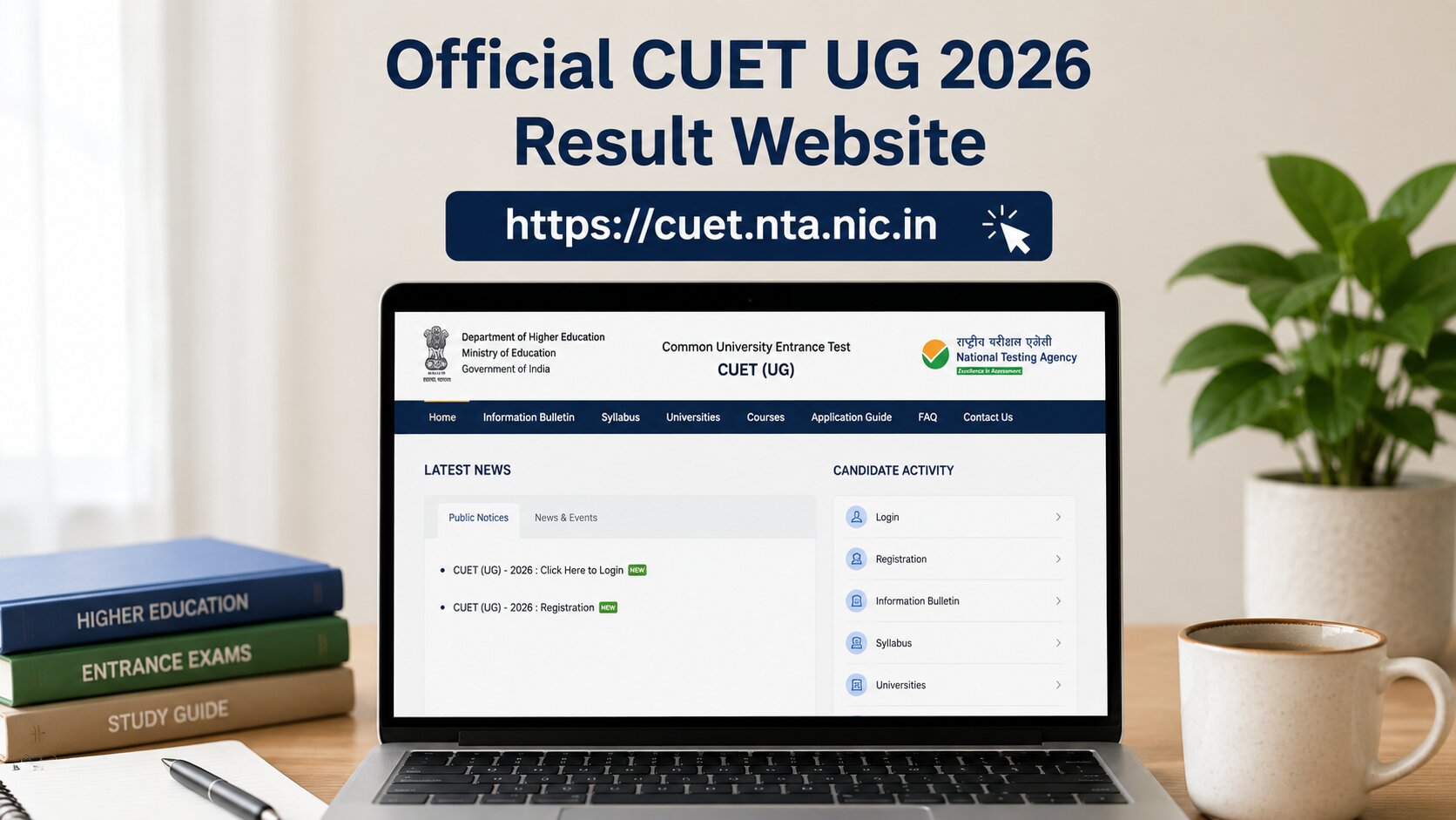 CUET UG 2026 Score Card Released