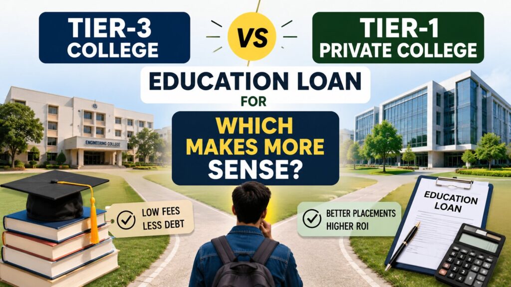 Tier-3 College vs Education Loan