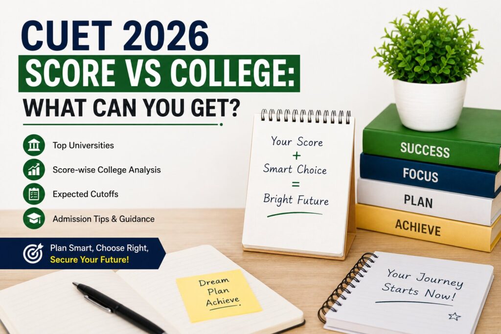 CUET 2026 Score vs College