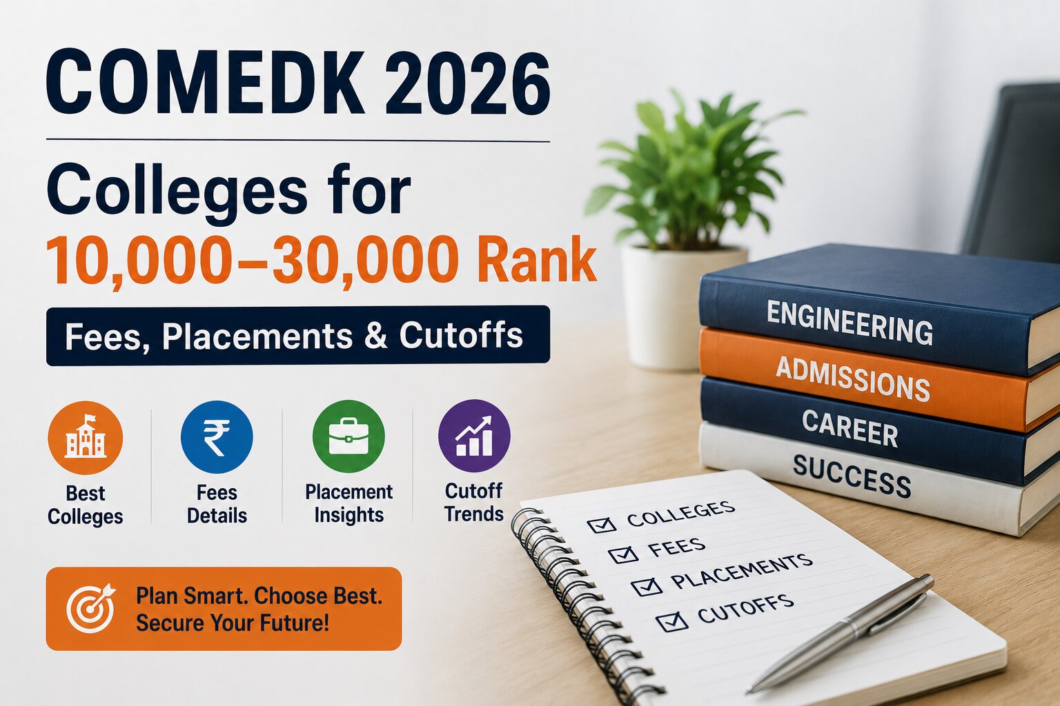 COMEDK 2026 Colleges for 10000–30000 Rank