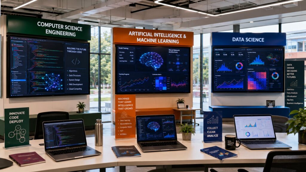 CSE vs AIML vs Data Science