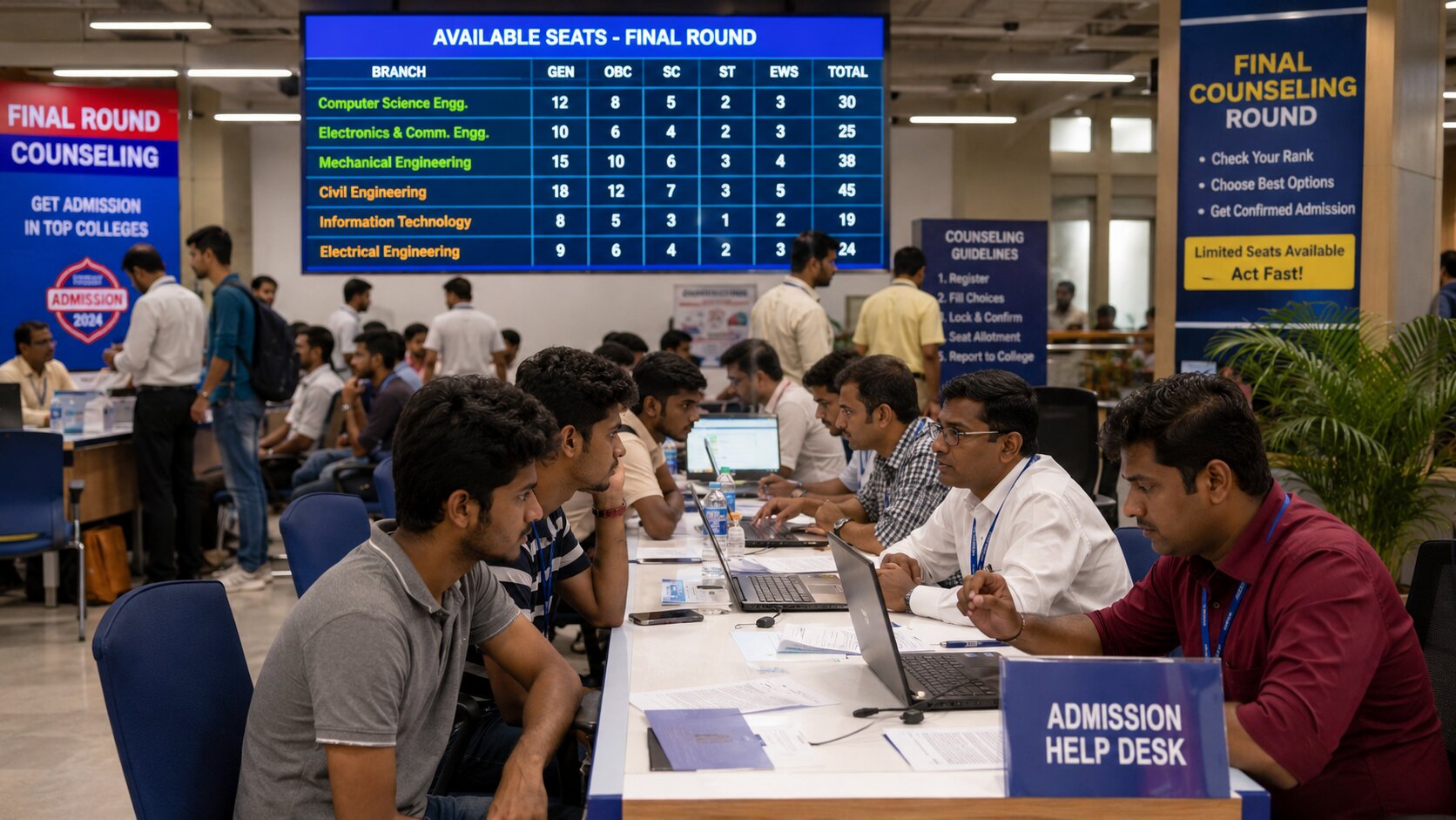 GGSIPU B.Tech Counselling
