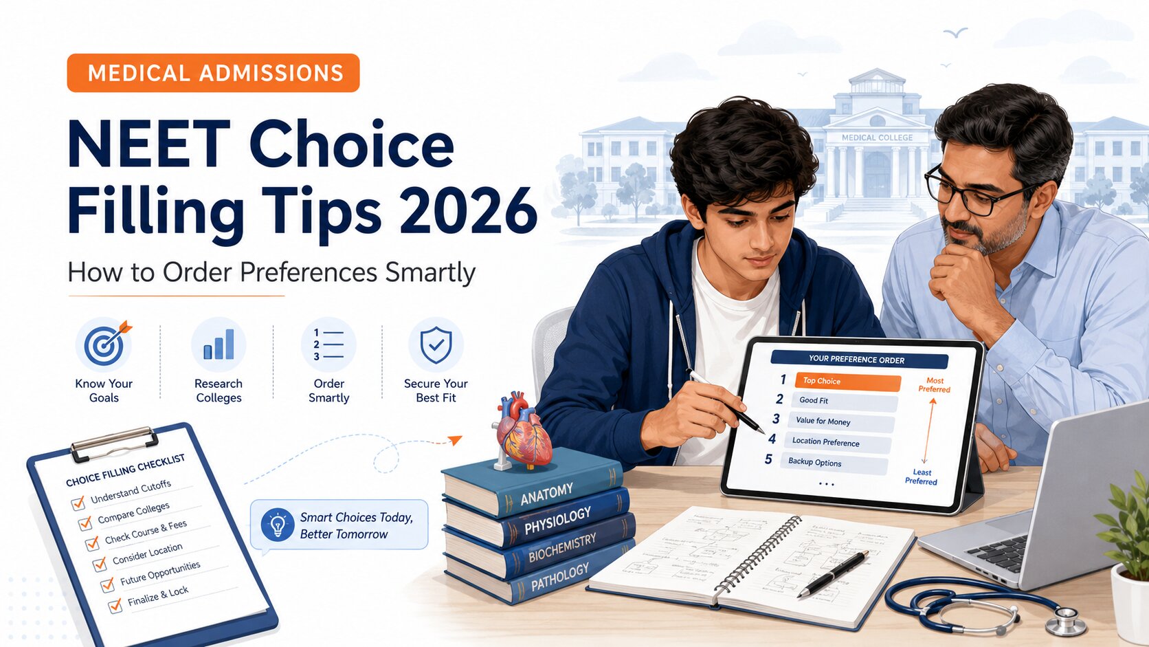NEET Choice Filling Tips 2026