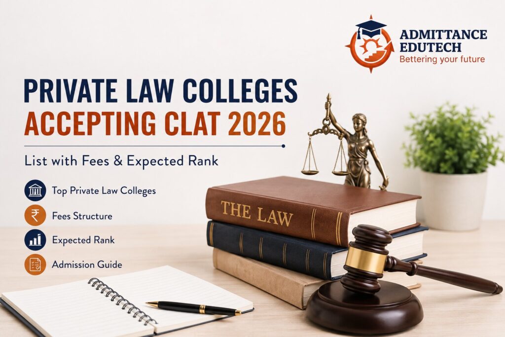 Private Law Colleges Accepting CLAT 2026