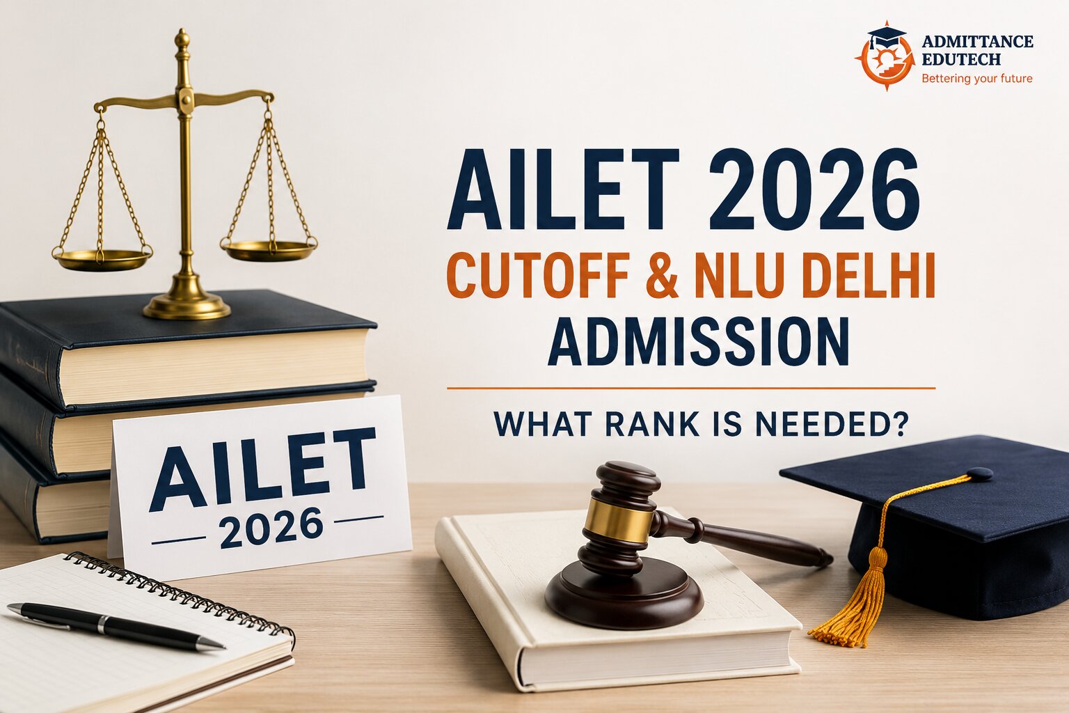 AILET 2026 Cutoff: Expected Rank Needed for NLU Delhi