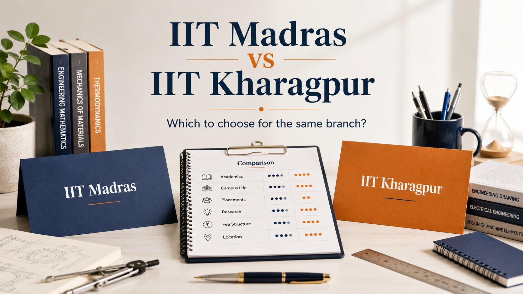 IIT Madras vs IIT Kharagpur 2026