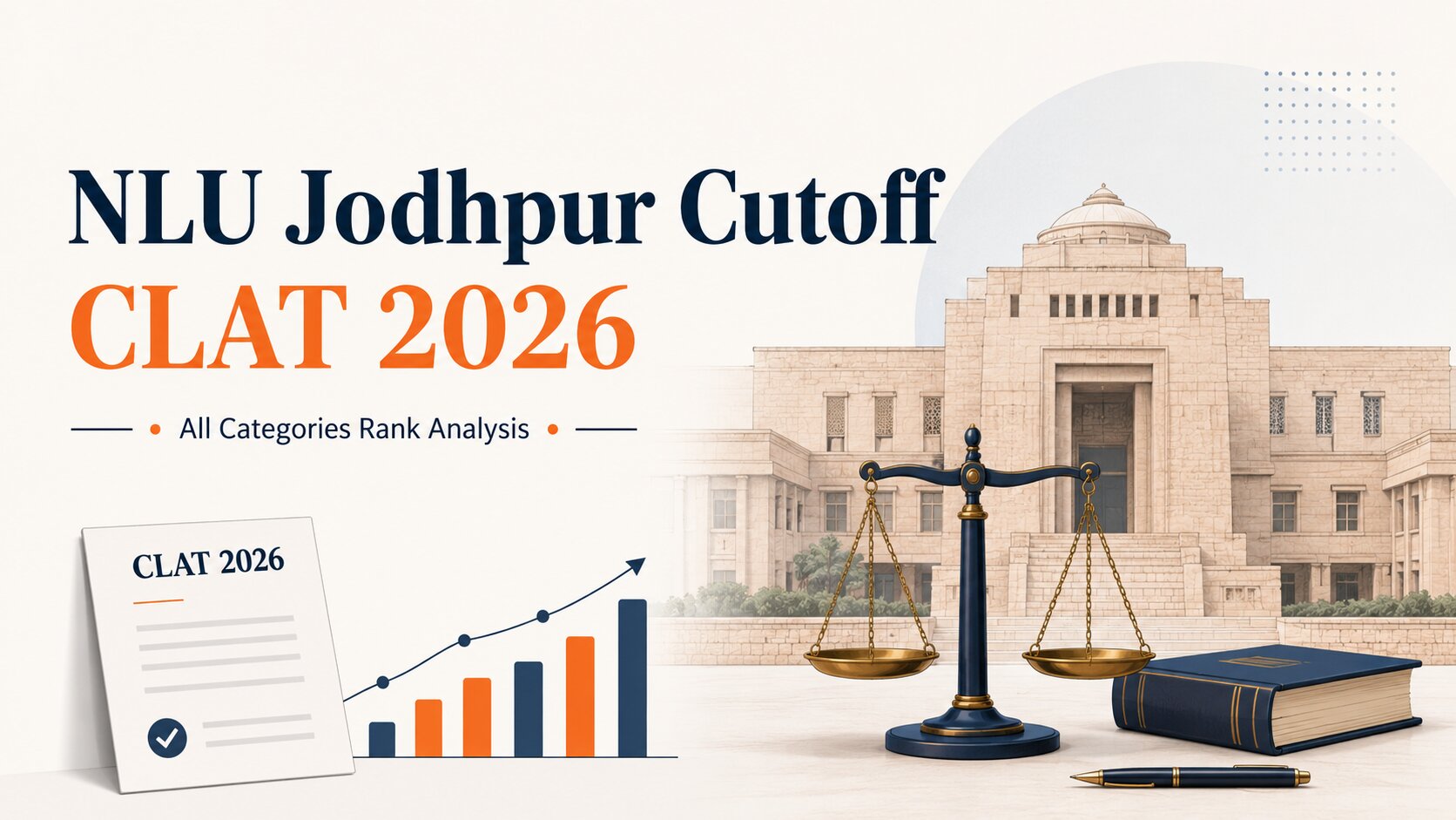 NLU Jodhpur Cutoff CLAT 2026