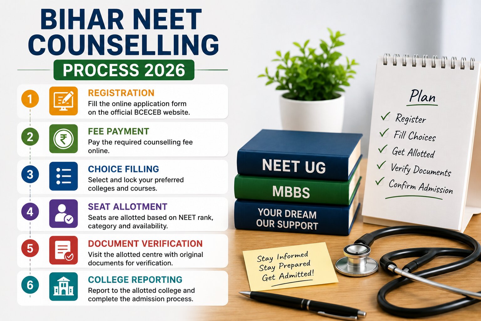 NEET state quota counselling Bihar 2026