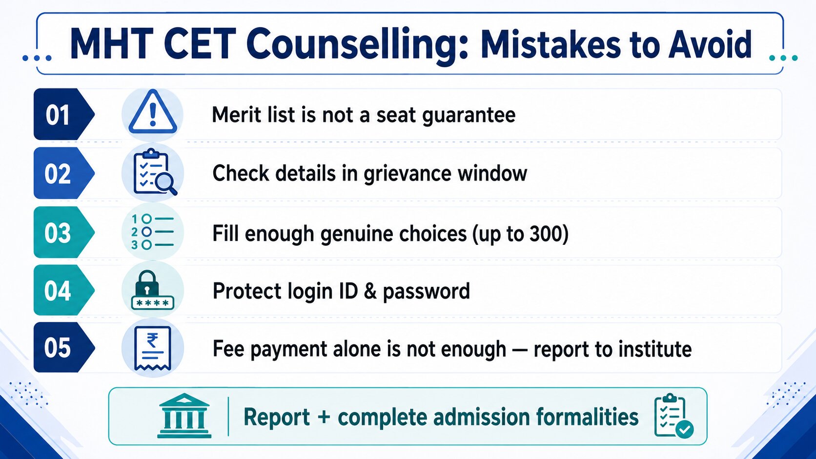MHT CET Counselling 2026