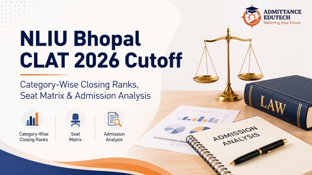 NLIU Bhopal CLAT 2026 Cutoff