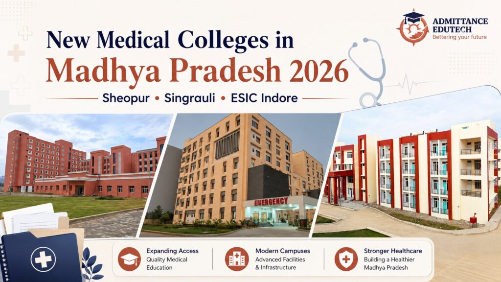 New Medical Colleges in Madhya Pradesh 2026