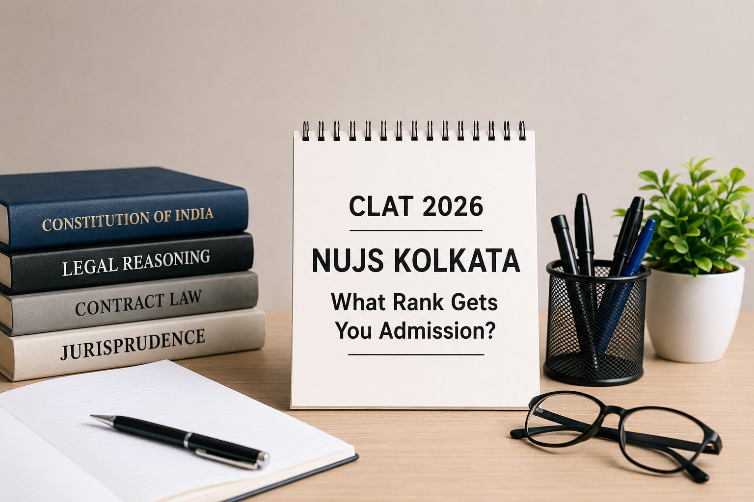 NUJS Kolkata CLAT Rank 2026