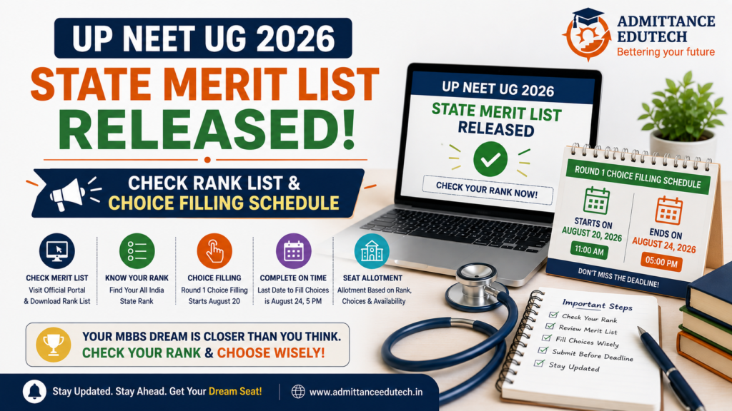 up neet ug merit list released