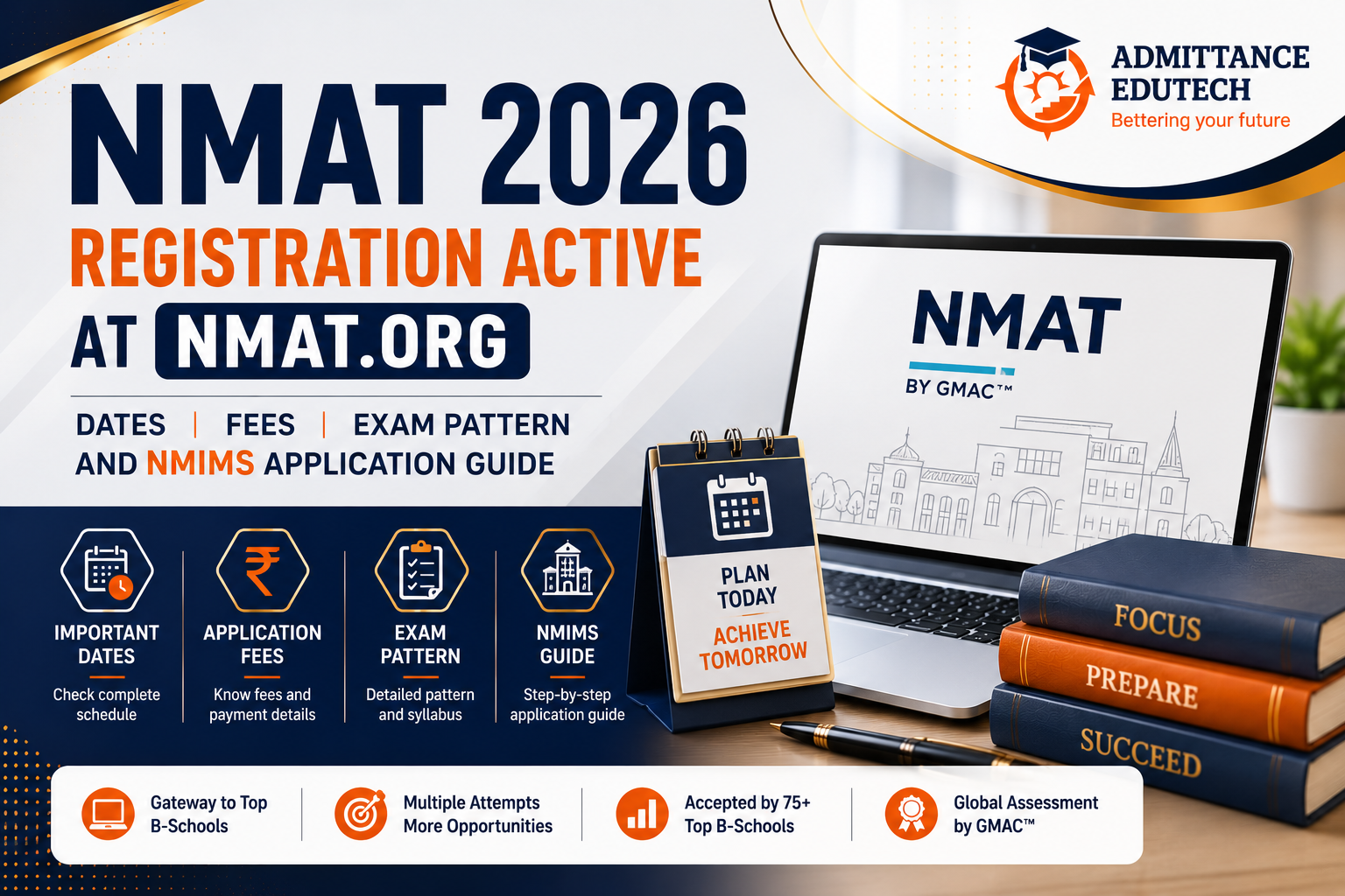 NMAT 2026 Registration Active at nmat.org: Dates, Fees, Exam Pattern and NMIMS Application Guide