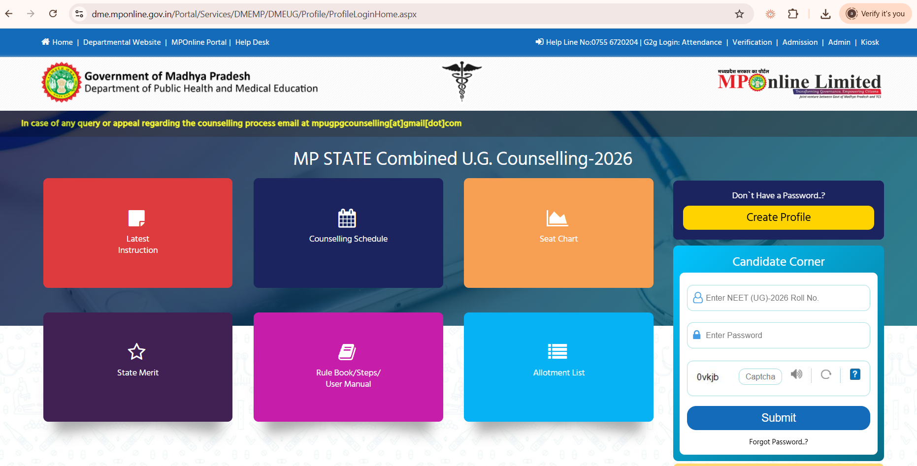MP NEET Round 1 Allotment 2026 Out: Direct Download Link, DME MP Opening and Closing Ranks, College Cutoffs, Seat Matrix, Reporting and Upgrade Guidelines