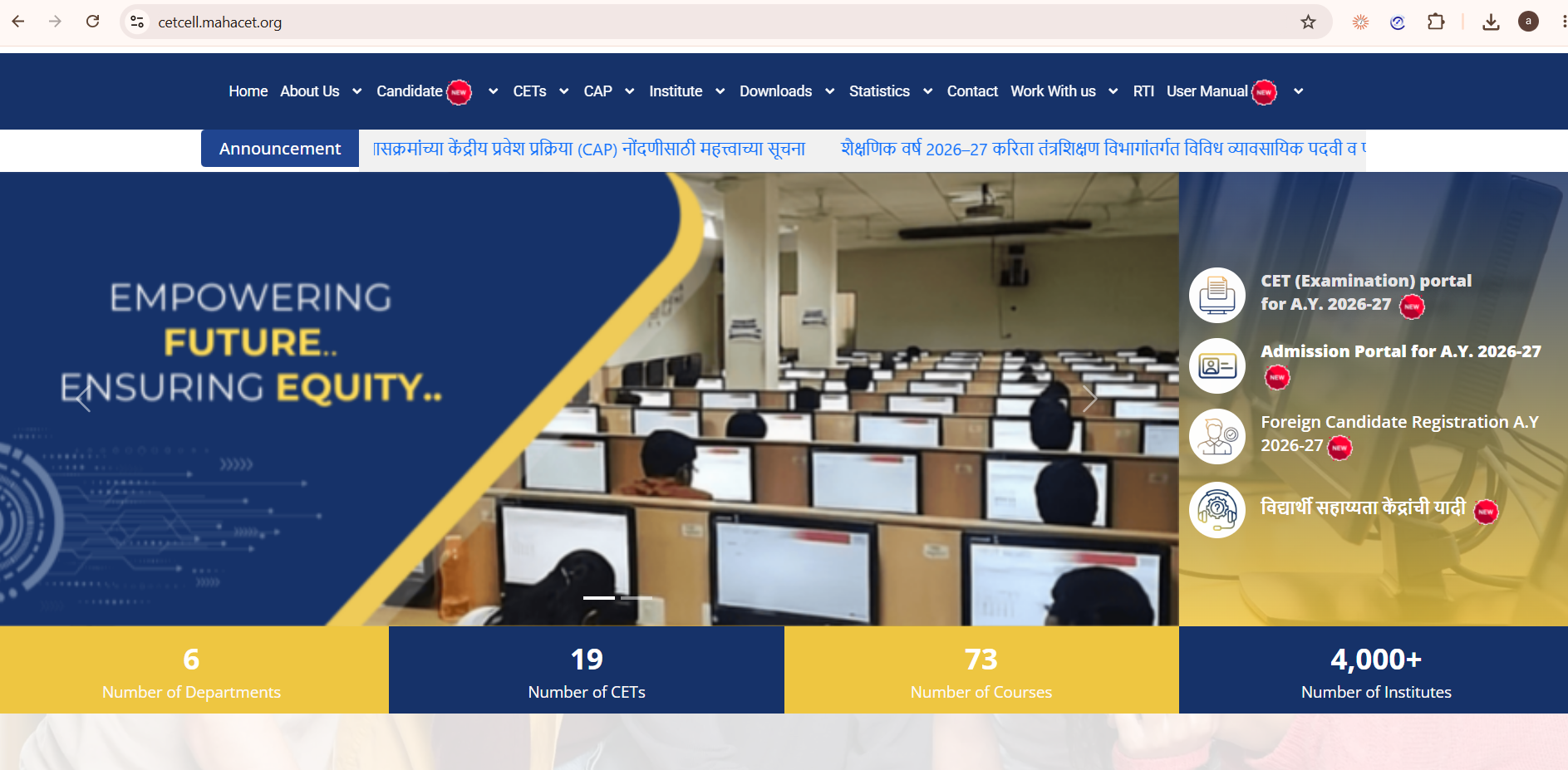 MHT CET 2026 CAP Round 3 Cutoffs and Spot Round Process: College Wise Percentile Matrix, Auto Freeze Rules, Vacancy Seats, and Institutional Level Admission Guide