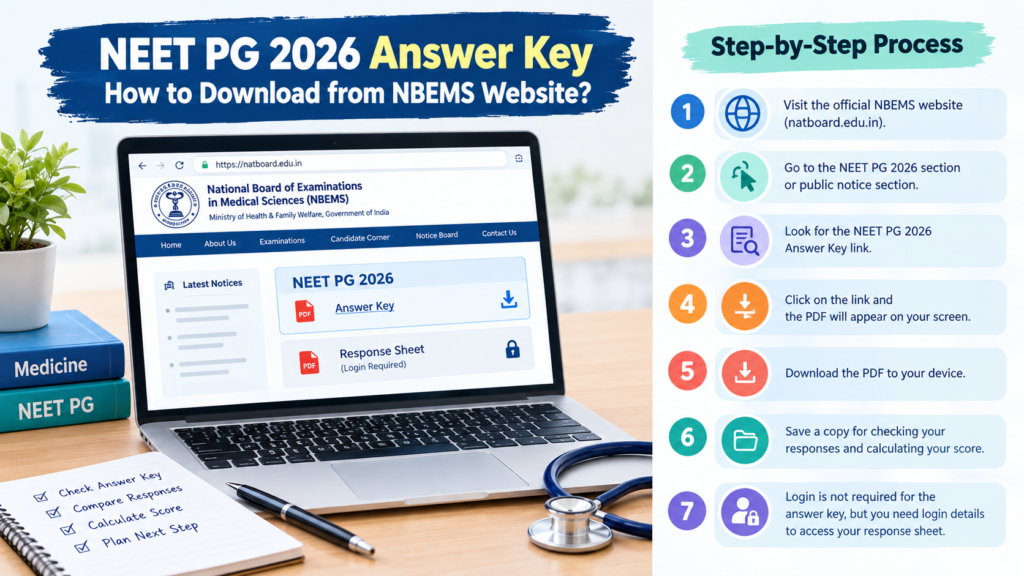 NEET PG 2026 Answer Key