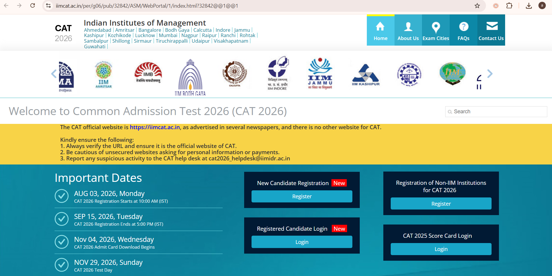 CAT 2026 Registration Last Date Approaching: Direct Apply Link, Fee, Exam Pattern, IIM Eligibility, and Step-by-Step Application Guide