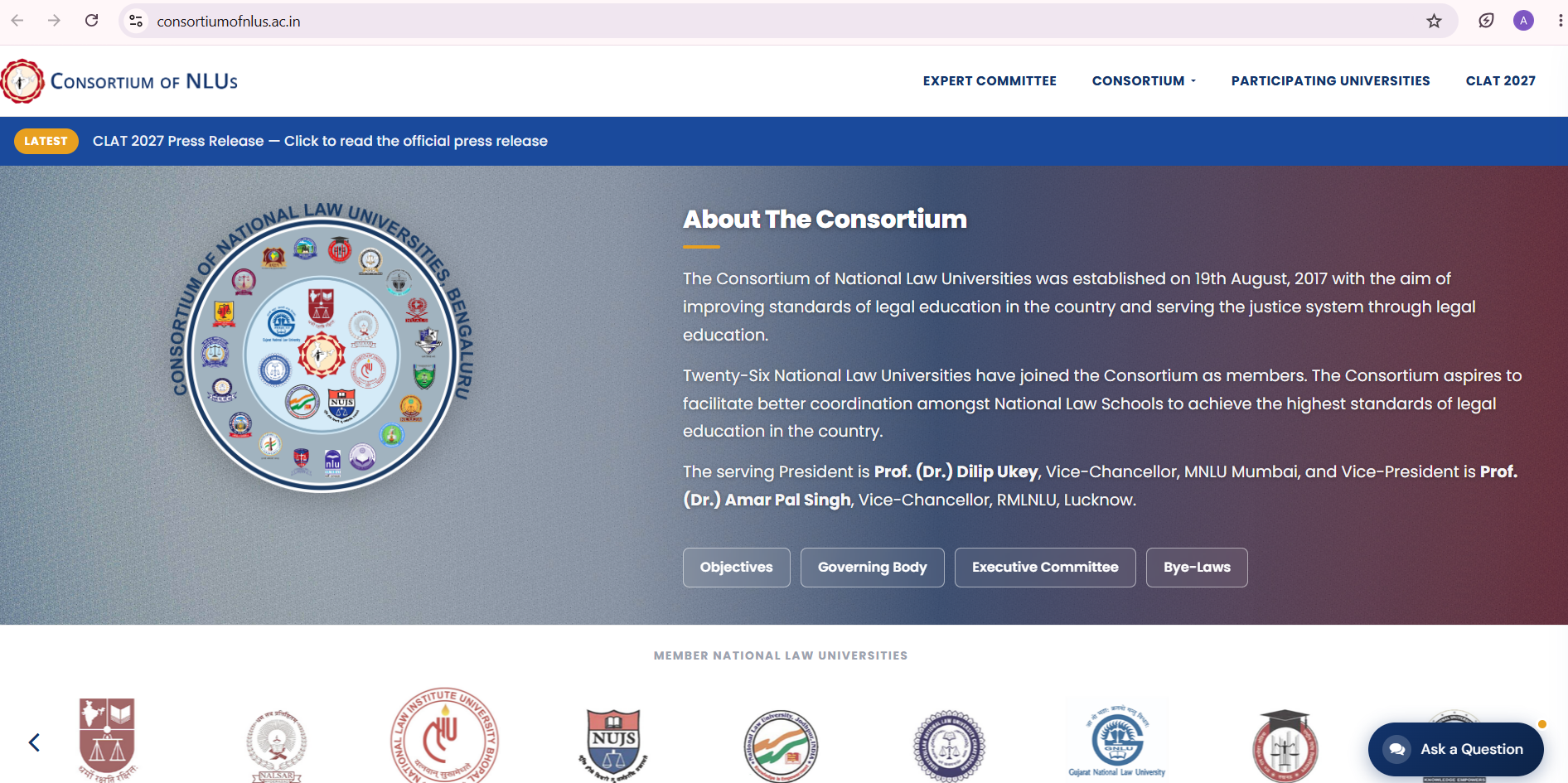 CLAT 2027 Registration: Application Form, Dates, Pattern, and Syllabus Guide