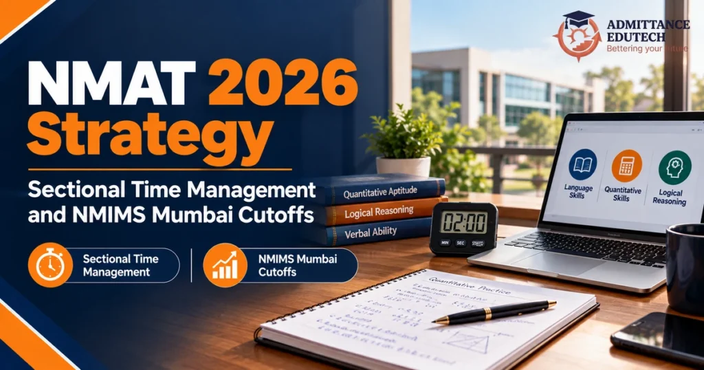 NMAT 2026 Strategy: Sectional Time Management and NMIMS Mumbai Cutoffs