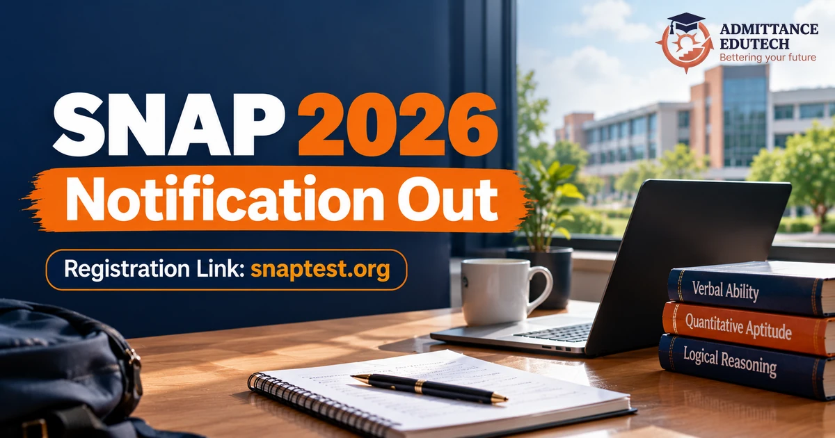 SNAP 2026 Application Form Out: Registration Link on snaptest.org, SIBM Pune Cutoffs, 3-Attempt Rules, and Strategy