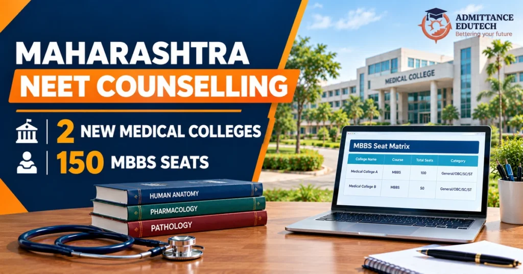 Maharashtra NEET Counselling 2 New Medical Colleges and 150 MBBS Seats